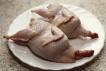 Farmers’ products. Quail meat