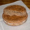 Unleavened rye-bread made of whole flour