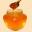 Organic products. Natural sweet clover honey